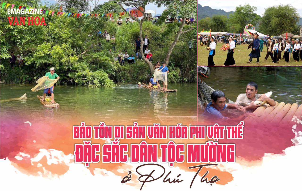 Bảo tồn di sản văn hóa phi vật thể đặc sắc dân tộc Mường ở Phú Thọ