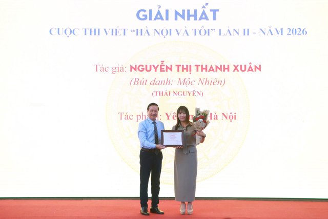 Tổng kết và trao giải cuộc thi viết “Hà Nội & Tôi” lần thứ II