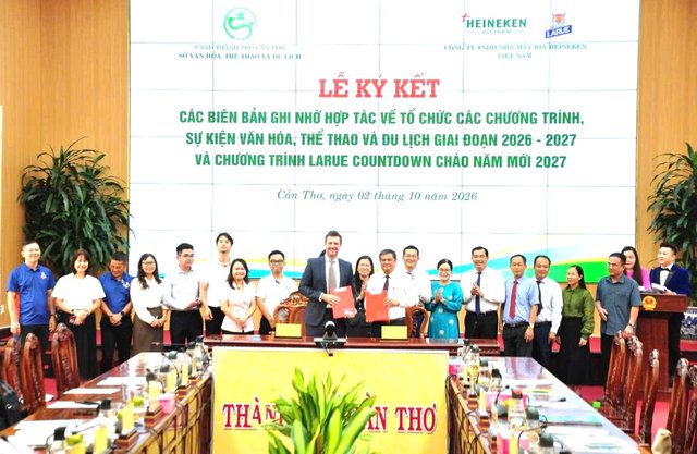 Cần Thơ tổ chức 3 sự kiện văn hóa lớn dịp cuối năm 2026 và đón năm mới 2027