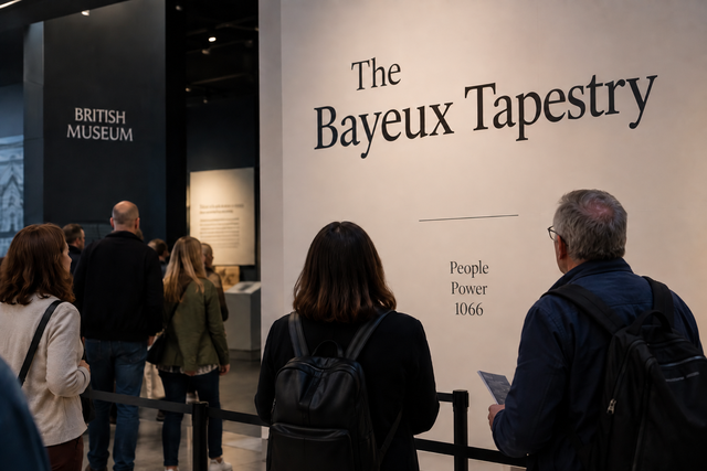 Thảm Bayeux 1.000 năm tuổi gây “cơn sốt” tại Anh