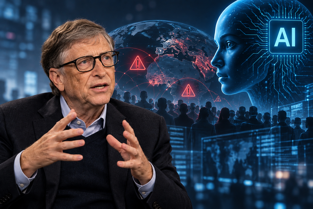 Tỉ phú Bill Gates cảnh báo AI có thể gây ra “một tỉ cái chết” nếu không được kiểm soát