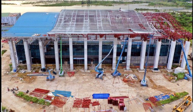 Gấp rút hoàn thiện dự án 129 tỉ đồng khôi phục Nhà thi đấu thể thao dưới nước
