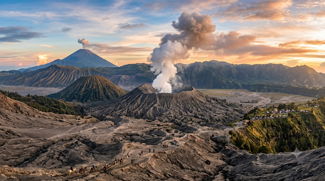 Indonesia mở lại 5 sân bay sau sự cố tro núi lửa Anak Krakatau