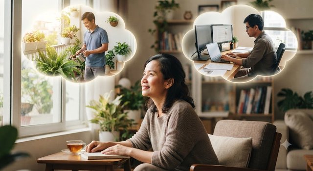 Làm cật lực để tự do tài chính và nghỉ hưu tuổi 45: Chồng lại không chịu an nhàn, dốc sức làm “việc lạ”