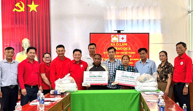 Nghĩa tình Chữ thập đỏ trên vùng đất Ô Lâm
