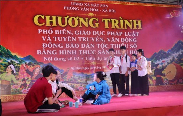 Phú Thọ: Nật Sơn đưa pháp luật đến gần dân bằng sân khấu hóa