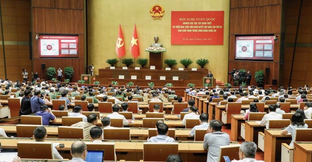 Sáng nay, Hội nghị toàn quốc nghiên cứu, học tập, quán triệt và triển khai thực hiện 6 Nghị quyết, Chỉ thị của Bộ Chính trị
