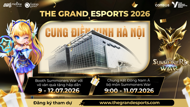 The Grand Esports 2026: Summoners War mang Chung kết Đông Nam Á đến Hà Nội