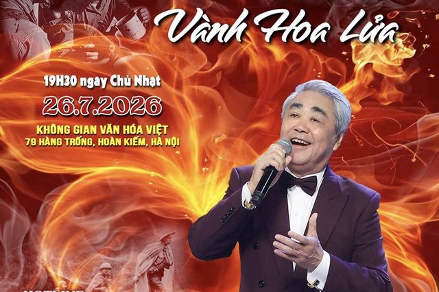 Đêm nhạc “Vành hoa lửa” thắp sáng truyền thống “Uống nước nhớ nguồn“