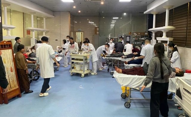 Tình hình sức khỏe các nạn nhân trong vụ ném mìn ở Thanh Hoá mùng 2 Tết