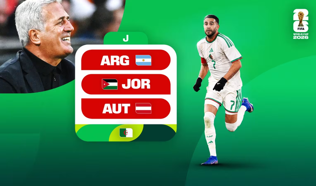 Lịch thi đấu của đội tuyển Algeria tại World Cup 2026: Sự trở lại của “Cáo sa mạc“
