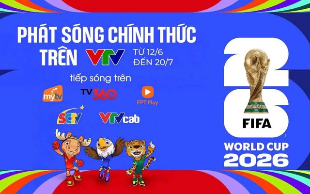 Cách xem trực tiếp World Cup 2026 trên Internet