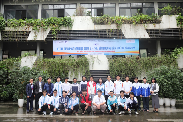 Đội tuyển Việt Nam tham dự Olympic toán Châu Á Thái Bình Dương Năm 2026