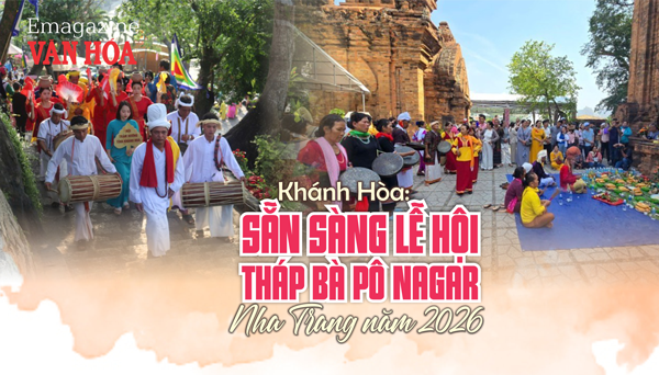 Lễ hội Tháp Bà Pô Nagar Nha Trang 2026 tại Khánh Hòa với hàng vạn du khách hành hương