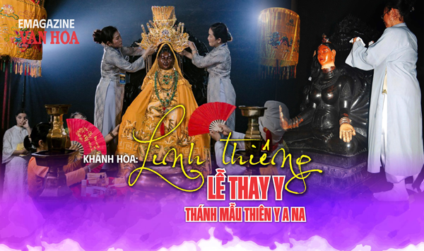 Lễ thay y Thánh Mẫu Thiên Y A Na tại Tháp Bà Pô Nagar Khánh Hòa