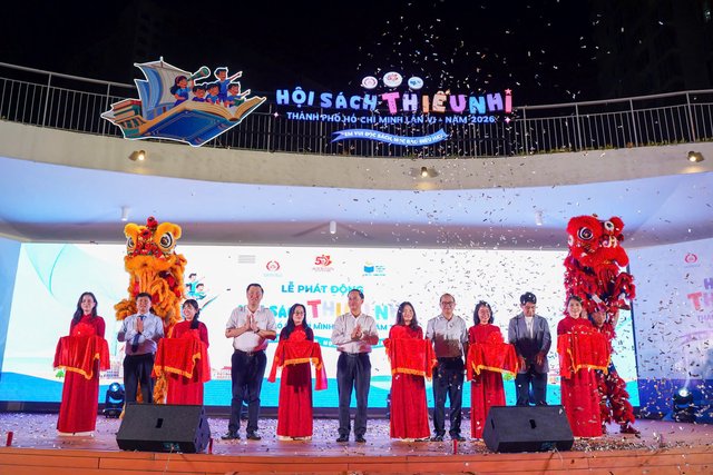 Phát động Hội sách Thiếu nhi tại khu chung cư
