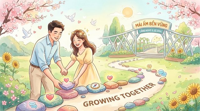 Chuyện kết hôn của người trẻ: Đừng đợi hoàn hảo, hãy học cách đồng hành