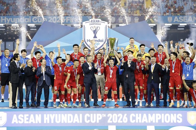 Vô địch ASEAN Cup 2026, đội tuyển Việt Nam nhận “mưa tiền thưởng“