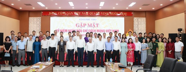 Phú Thọ gặp mặt các cơ quan báo chí nhân kỷ niệm 101 năm Ngày Báo chí cách mạng Việt Nam