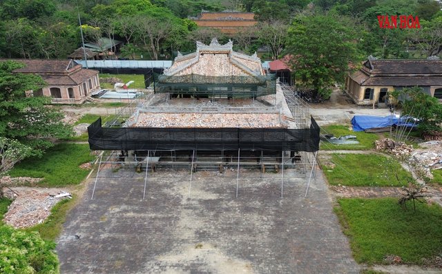 Hạ giải để tu bổ di tích trường học dưới triều Nguyễn