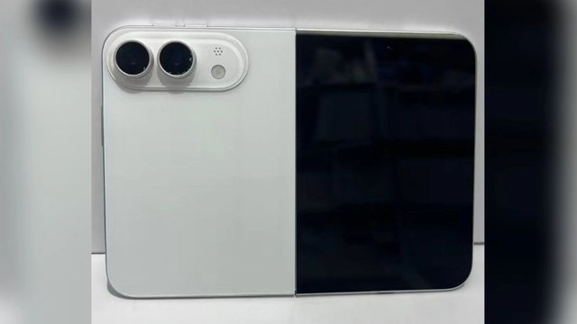 iPhone gập lộ diện: Khung titan mỏng kỷ lục, duy nhất màu trắng