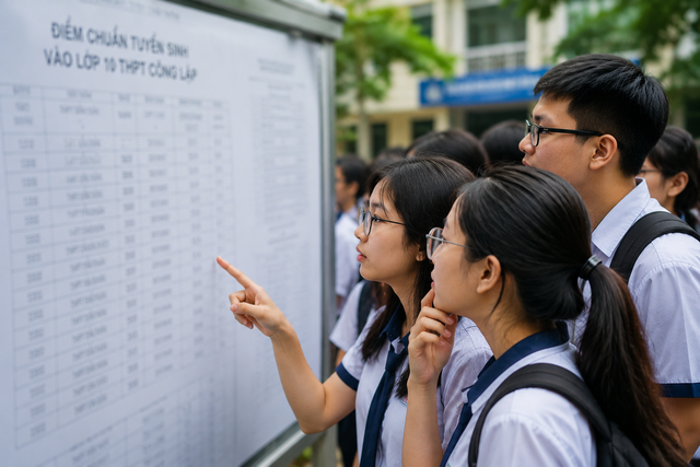 Khi nào TP.HCM công bố điểm chuẩn lớp 10?