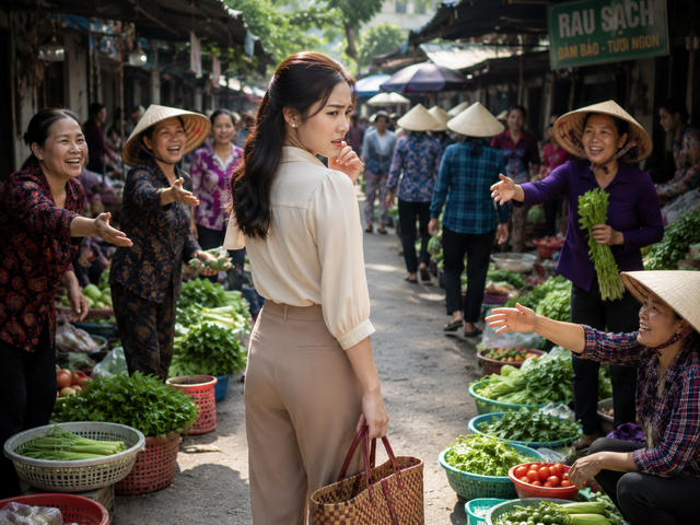 Ra ngõ gặp... họ hàng: Áp lực của nàng dâu mới mỗi lần đi chợ quê