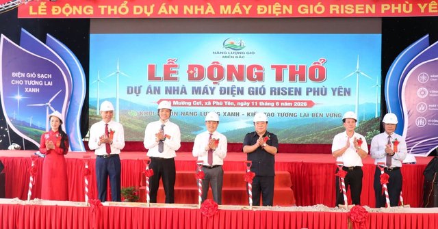 Sơn La khởi công dự án nhà máy điện gió với tổng vốn đầu tư 2.940 tỉ đồng