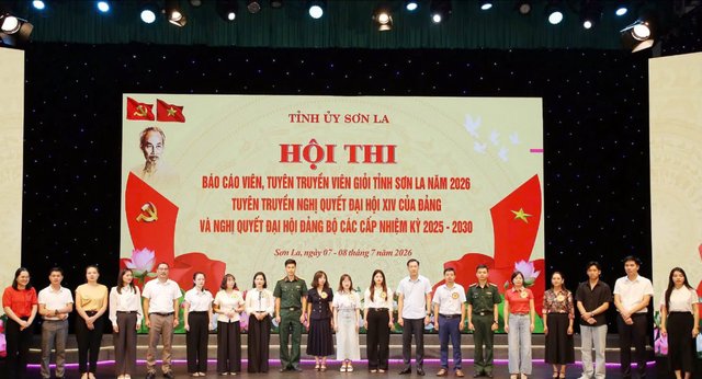 20 thí sinh tham gia Hội thi Báo cáo viên, tuyên truyền viên giỏi tỉnh Sơn La