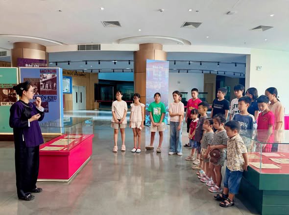 Trải nghiệm lịch sử báo chí cách mạng tại Bảo tàng Cao Bằng