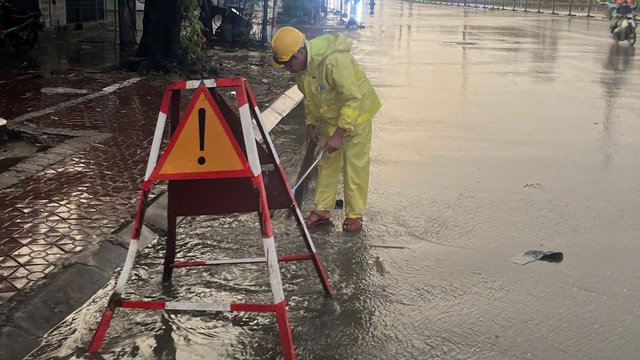 Khu vực trung tâm Hà Nội không có điểm úng ngập