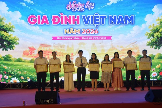 Bế mạc Ngày hội Gia đình Việt Nam 2026