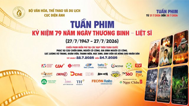 Lần đầu tiên toàn bộ rạp chiếu phim thương mại trên cả nước cùng tham gia chiếu phim miễn phí