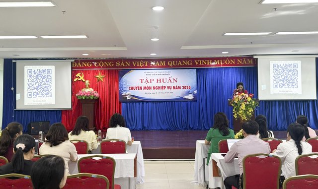 Đà Nẵng tập huấn nghiệp vụ, nâng cao năng lực đội ngũ làm công tác thư viện