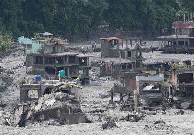 Nepal cảnh báo nguy cơ xảy ra trận lũ mới