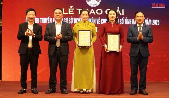 Hà Tĩnh vinh danh 16 tác phẩm truyền thanh tiêu biểu về chuyển đổi số