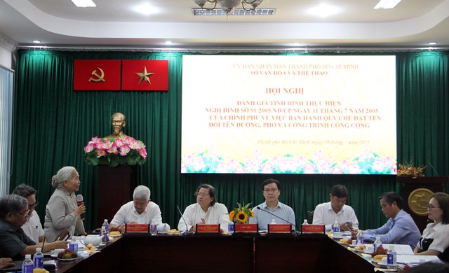 Đánh giá 20 năm thực hiện quy chế đặt tên, đổi tên đường và công trình công cộng