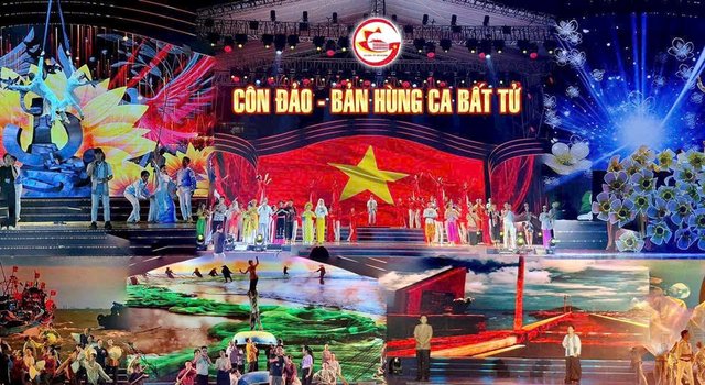 Chương trình nghệ thuật “Côn Đảo – Bản hùng ca bất tử” tưởng niệm Anh hùng Liệt sĩ