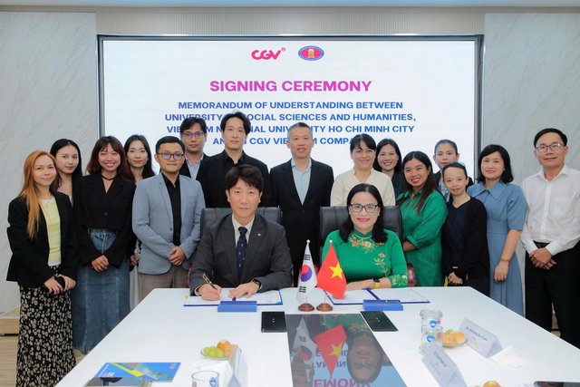 CGV đồng hành cùng USSH bồi dưỡng nhân lực điện ảnh
