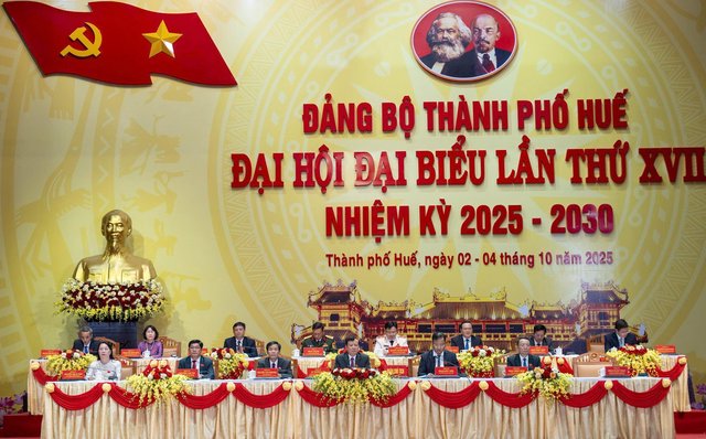 Phiên trù bị Đại hội đại biểu Đảng bộ TP. Huế lần thứ XVII