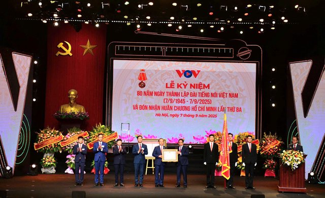 Đài Tiếng nói Việt Nam kỷ niệm 80 năm Ngày thành lập và đón nhận Huân chương Hồ Chí Minh lần thứ 3