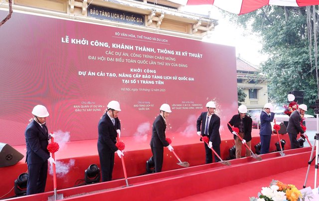 Khởi công Dự án Cải tạo, nâng cấp Bảo tàng Lịch sử Quốc gia