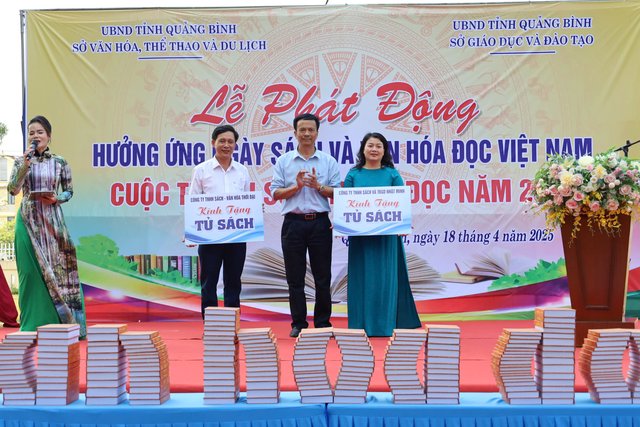 Quảng Bình tổ chức Lễ phát động hưởng ứng Ngày sách và Văn hóa đọc Việt Nam
