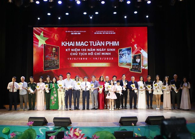 Khai mạc Tuần phim kỷ niệm 135 năm Ngày sinh Chủ tịch Hồ Chí Minh