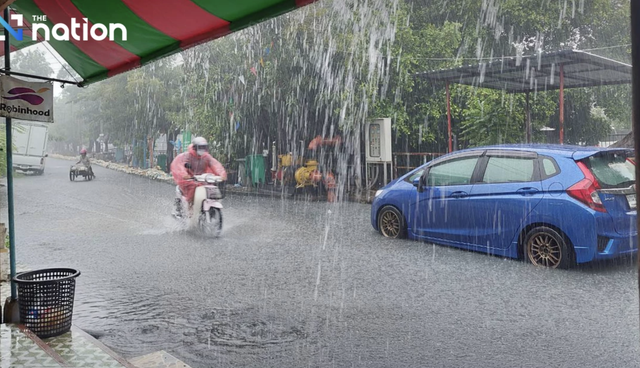 Thái Lan mưa lớn trên diện rộng do bão Wipha