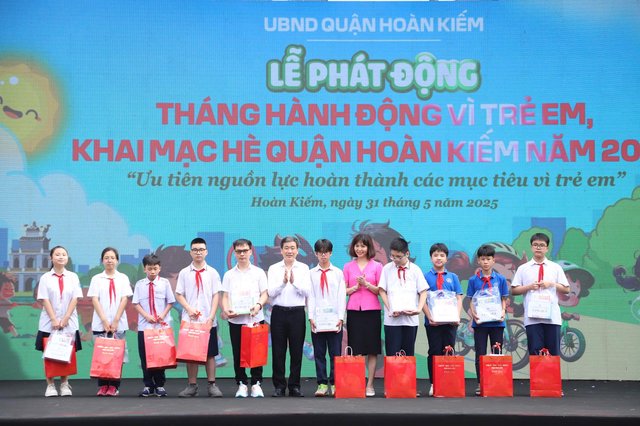 Hà Nội: Phát động Tháng hành động vì trẻ em và khai mạc hè 2025