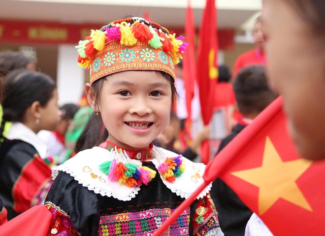 Hỗ trợ vệ sinh cho trẻ em Điện Biên mùa tựu trường