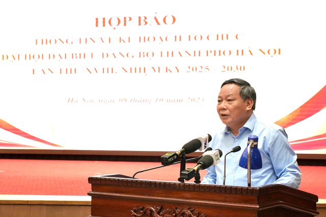Đại hội Đảng bộ TP Hà Nội lần thứ XVIII: Nhấn mạnh thành tố “Hạnh phúc” trong phát triển Thủ đô