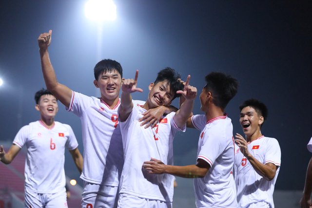 U20 Việt Nam thắng đậm trận ra quân vòng loại giải U20 châu Á 2025