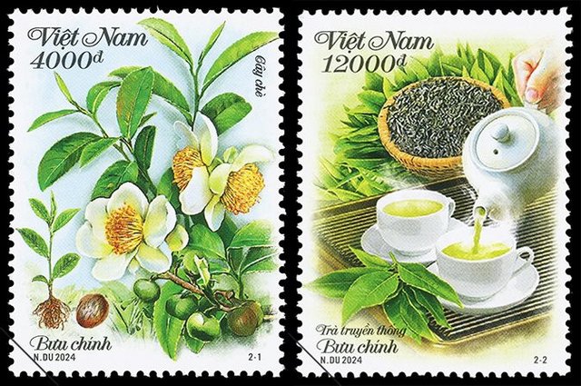 Phát hành bộ tem “Cây chè,” quảng bá văn hóa trà của người Việt Nam